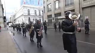 TeDeum 2018 llegada escuela SubOficiales del ejercito de Chile [upl. by Ogawa]