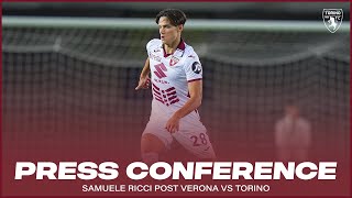 VERONATORINO  PRESS CONFERENCE RICCI 🎙️ [upl. by Edmunda468]