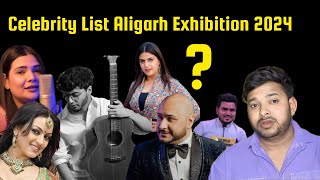 Aligarh Exhibition Celebrity list of Kohinoor Manch Schedule  journeys with Hk  Aligarh Numaish [upl. by Dupin]