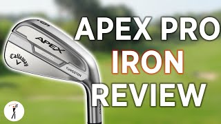 2021 Callaway Apex Pro Golf Irons Review [upl. by Enilauqcaj]