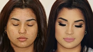 Si yo puedo maquillarme asi TU TAMBIEN PUEDES  tutorial de maquillaje sencillo facil paso a paso [upl. by Ikik]