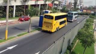 Buses llegando a Plaza norte Lima  Perú 2103 Full HD 1080p [upl. by Neerac908]