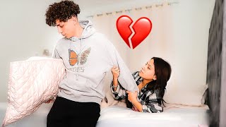 I Want To Sleep Alone Prank On GF 💔 [upl. by Oilejor243]