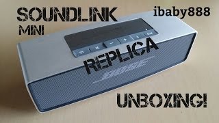 Bose Soundlink Mini Speaker  Replica  Unboxing [upl. by Harmaning]