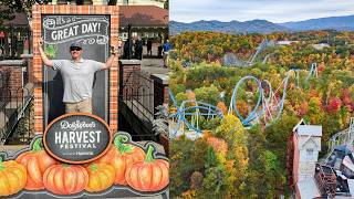 NEW Dollywood Harvest Festival Tour  Great Pumpkin LumiNights Walkthrough [upl. by Pretrice349]