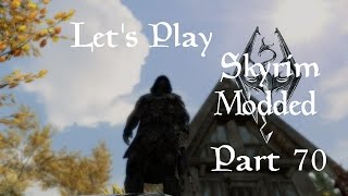 Lets Play Skyrim Modded Part 70  Wyrmstooth Barrow [upl. by Irehj]