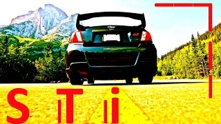 SCENIC TWISTY ROADS Subaru WRX STi manual rev matching spirited driving ledgarage shifting [upl. by Ybsorc]