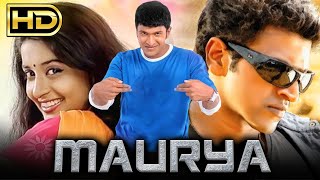 Maurya HD Puneeth Rajkumars Romantic Hindi Dubbed Movie  Meera Jasmine Roja  मौर्या [upl. by Sylera]