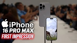 iPhone 16 Pro Max Handson A New Button👀 [upl. by Alex828]