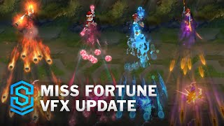 League of Legends Miss Fortune 2015 Model Update NewOld Model Comparison [upl. by Nnywg]