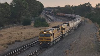 Q401915 on Kalgoorlie Freighter at Kenwick [upl. by Farand]