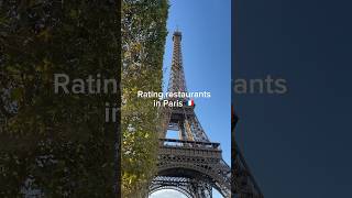 Rating restaurants in Paris France 🇫🇷 Best restaurants in Paris France [upl. by Candy577]