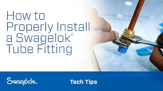 How to Properly Install a Swagelok® Tube Fitting [upl. by Eirahs299]