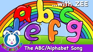 The Alphabet Song with lyrics  Nursery Rhymes [upl. by Charline]