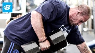 5 BackBusting Exercises  Dorian Yates Blood amp Guts [upl. by Hsevahb650]