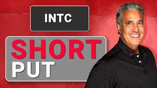 Short Put in INTC  Option Trades Today [upl. by Cela835]