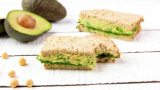 Smashed Chickpea Avocado Salad Sandwich [upl. by Sallie]