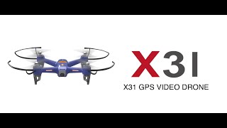 SYMA X31 GPS Video Drone [upl. by Anailil]