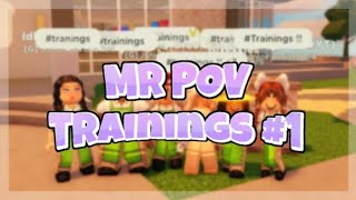 MR Training POV 1  Frappe ROBLOX [upl. by Kowtko]