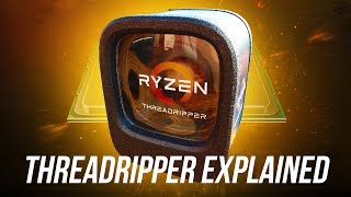 AMD Ryzen Threadripper 1950X 1920X amp 1900XEXPLAINED [upl. by Tansey]