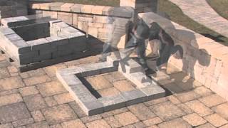 Firepit Kit Square  Assembly Video [upl. by Iam]