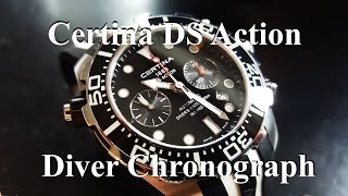 Certina DS Action Diver Chronograph [upl. by Hallvard164]