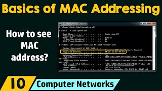 Basics of MAC Addressing [upl. by Atsiuqal466]