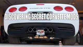 Discovering Secret Corvette Mods [upl. by Nilek]