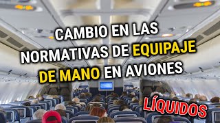 EQUIPAJE de mano para VIAJAR en AVIÓN  Transporte de líquidos [upl. by Pradeep226]