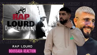 LOTFI DOUBLE KANON RAP LOURD CLIP OFFICIEL 👌BOUSSADAT REACTION ❤ [upl. by Florance]