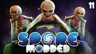 SPORE Modded  ZOMBIE PLANET  Ep 11 Season 8 [upl. by Menedez]