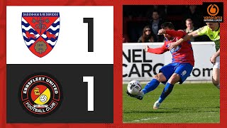 HIGHLIGHTS  Daggers 11 Ebbsfleet  Vanarama National League [upl. by Tessi]