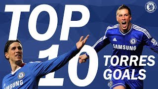 TOP 10 Fernando Torres Goals  Chelsea Tops [upl. by Paquito]