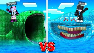 EMERALD BLOOP vs DIAMOND EL GRAN MAJA Survival Battle in Minecraft [upl. by Ullyot]