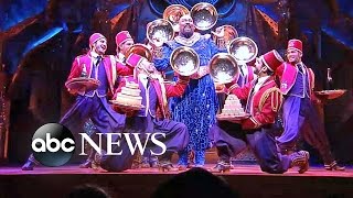 Cast of Broadways Aladdin Perform Friend Like Me Live on GMA [upl. by Kcirderfla]