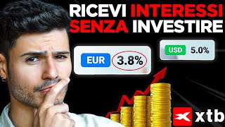 💰 Come GUADAGNARE PASSIVAMENTE interessi [upl. by Bradshaw320]