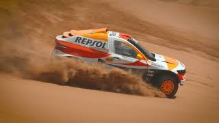 Dakar Rally 2019 Spanish Isidre Esteve Team Repsol preparing for the Rally [upl. by Rellek]