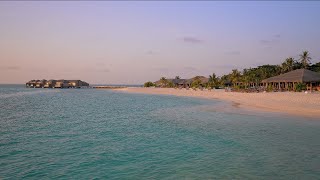 🏝 Paradise Found Maldives Beach and Crystal Blue Waters Ocean 4K Ultra HD [upl. by Sherwood]