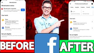 Facebook Monetization impact policy issue 2024 I Facebook policy issue kaise hateye I viralvideo [upl. by Boar]