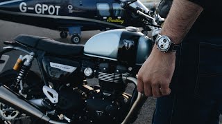 Triumph Speed Twin Breitling Edition Launch Event [upl. by Dlareme922]