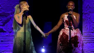 FULL VIDEO Ariana Grande amp Cynthia Erivo  When You Believe Live from The Met Gala 2024 [upl. by Eirrok]