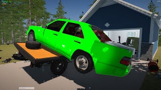 dirt car goes flying in my garage [upl. by Baggett]