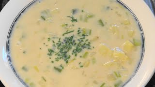 Kartoffelsuppe mit Lauch [upl. by Ytsirhc766]