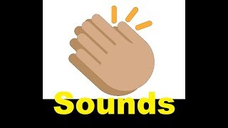 Clapping Sound Effects All Sounds [upl. by Digdirb]