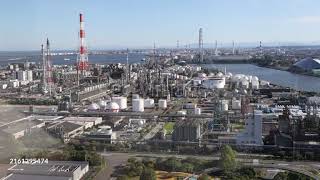 Yokkaichi industrial complex in yokkaichi mie prefecture [upl. by Snebur]