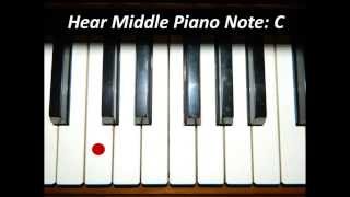 Hear Piano Note  Middle C [upl. by Cassie]