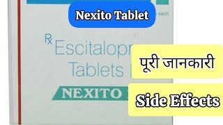 Nexito Tablet full information in Hindi Uses and Side Effects Nexito 5 Nexito 10 Nexito 15 Nexito 20 [upl. by Nnylcaj166]