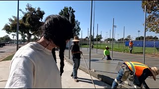 We poured new batting cages for the next Ohtani [upl. by Ettelracs]