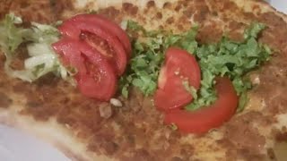 Lahmacun tarifi fırında lahmacun tarifi [upl. by Namron]