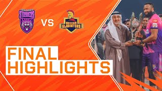 2023 Abu Dhabi T10 Final Match Highlights New York Strikers vs Deccan Gladiators  Season 7 [upl. by Taimi]